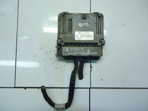 VW AUDI SKODA SEAT 2.0TDI CFF Computer Bedienteil 03L906018 0281016309