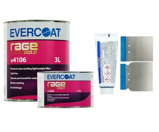 EVERCOAT RAGE GOLD 3L + ШПАТЕЛЬ
