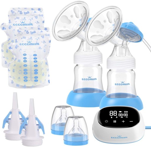 ДВІЙНИЙ ПОРТАТИВНИЙ ЕЛЕКТРИЧНИЙ МОЛОКООДОСІВ ECCOMUM