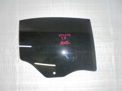 СКЛО ЗАДНЬОЇ ПРАВОЇ ДВЕРІ ALFA ROMEO STELVIO