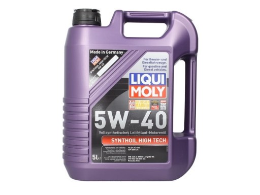 Моторна олива Synthoil High Tech 5W-40 5л