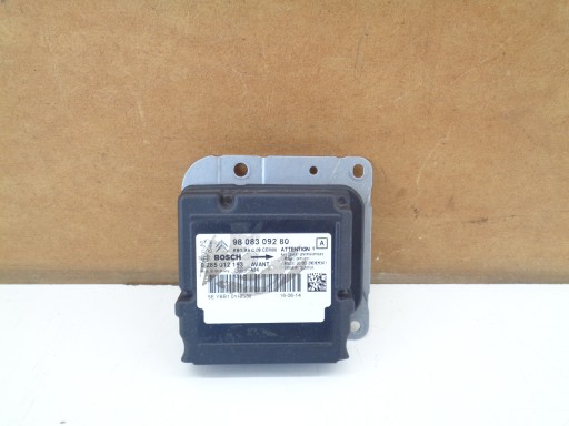 Модуль датчика подушки безпеки Пежо Сітроен 9808309280