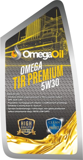Omega TIR LS OIL 5W30 RIMULA VECTON DELVAC 20л