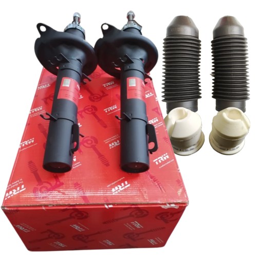 JGM215T - Комплект передніх амортизаторів + чохли golf iv bora міцні