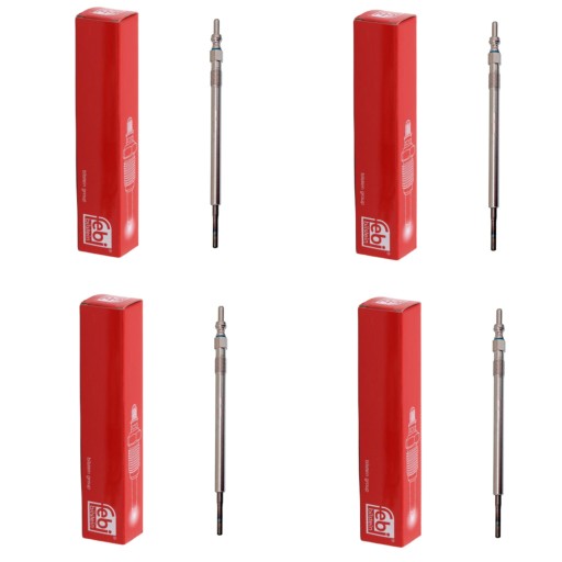 49536 - Свечи накаливания febi mercedes w169 w245 w205 w212 w461 ml w164 w221 w222