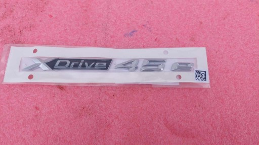 7436011 - BMW X5 G05 ЛЕКТЕРНА ЕМБЛЕМА X DRIVE 45e НОВИЙ OE 1344