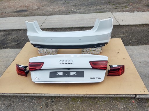 4g5 - AUDI A6 C7 4G ЛИФТ БАМПЕР КАПОТА ЛАМПОЧКА МАТРИЦА ЗАДНЯЯ