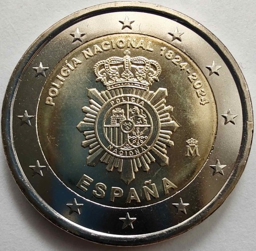 2082 - Hiszpania 2 euro, ND (2024)