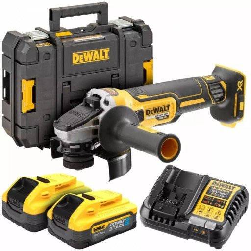 Szlifierka Kątowa Akumulatorowa 125 MM Xr 2*5,0AH Powersta Dewalt