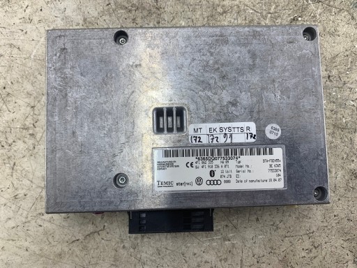 AUDI A8 D3 modul Bedienteil BLUETOOTH 4F1910336A
