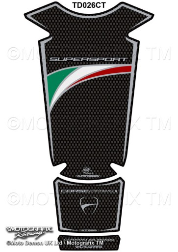 TANKPAD MOTOGRAFIX Ducati Supersport 2016 - 2019