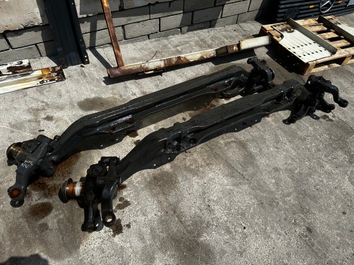 9603311701 9603381905 - Балка переднего моста, поворотный кулак, mercedes actros mp 4