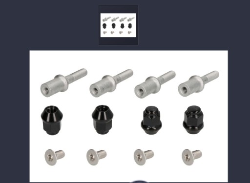 AB85-1088 - Гвинт колеса передній Can-Am Commandor 1000