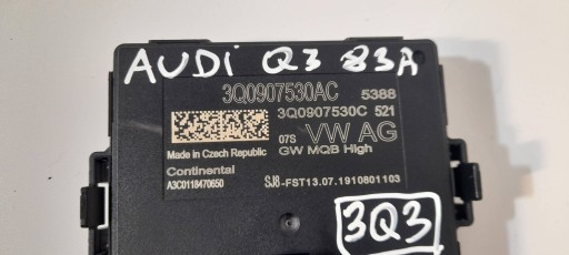 Audi Q3 F3 und andere VAG modul Gateway 3Q0907530AC (3Q3)
