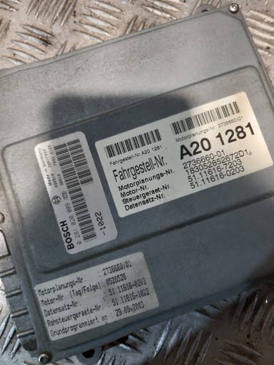 computer Centralina MAN 0281020009 BOSCH 0 281 020 009