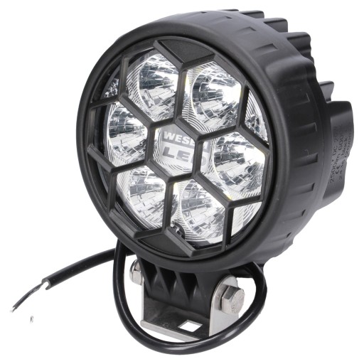 CRC3F.50400 - Робоча лампа 6 LED 12V 24V з гратами IP67 WESEM