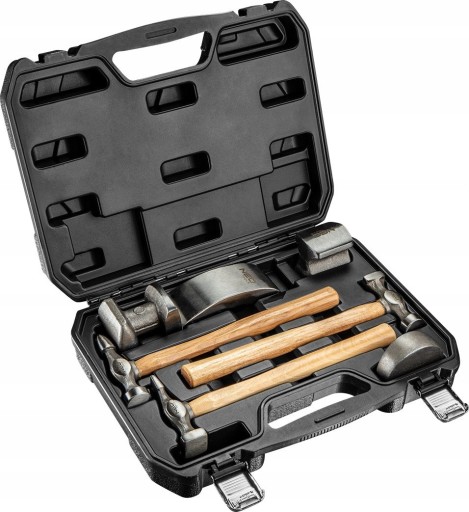 НАБІР МОЛОТКІВ ДЛЯ ЛИСТОВОГО МЕТАЛУ 7 ШТ.