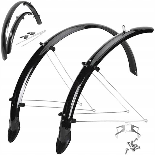 Комплект бризговиків Orion, чорний, чорний