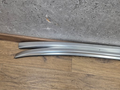 BMW 5 F11 lyžiny střešní KOMPLET levý pravý CHROMOWANE