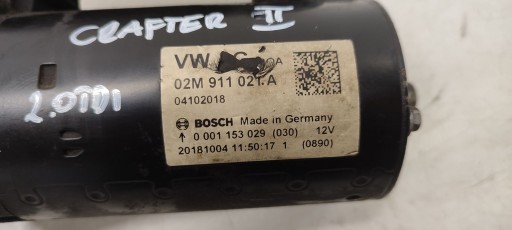 starter VW Crafter II 2,0 TDI