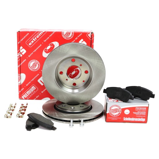 Диски передние колодки CITROEN; PEUGEOT; TOYOTA