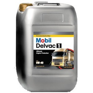 МАСЛО MOBIL DELVAC 5W-40 20л
