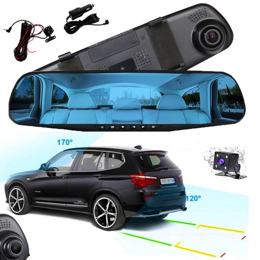 ДЗЕРКАЛО ЗАДНЬОГО ВИДУ КАМЕРА СПЕРЕДУ І ЗЗАДУ ВОДІННЯ РЕКОРДЕР