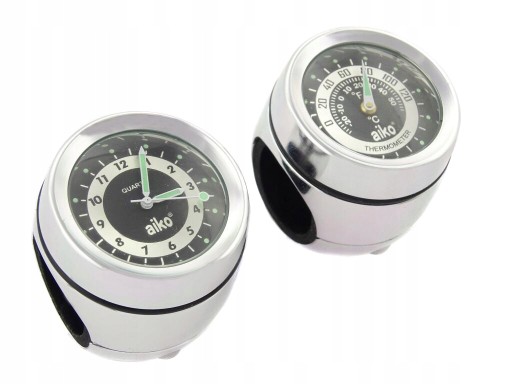 ZG-006+TR-006 - ЧАСЫ + ТЕРМОМЕТР ДЛЯ МОТОЦИКЛА