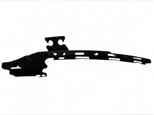 PORSCHE 911 992 Console Support plaque Pare choc Support LH 992807863B