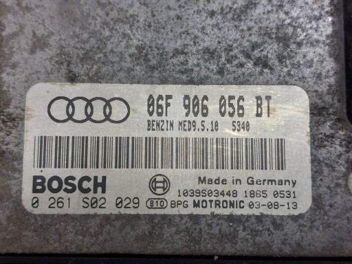 running board STARTOWY AUDI A3 8P 06F906056BT 0261S02029 8P0959433B