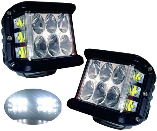 GPL0061 - Світлодіодні робочі лампи 12 / 24V 9X LED 45W 2762LM 2шт