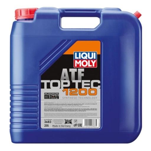 Масло LIQUI MOLY ATF TOP TEC 1200 20L / DEX III H / HONDA Z1 / SP-III /