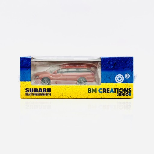 Subaru Legacy Touring Wagon GT-B Orange (RHD) BM Creation 1:64