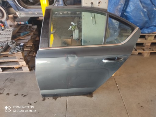 SKODA OCTAVIA 3 ДВЕРІ ЛІВІ ЗАДНІ ЧОРНІ