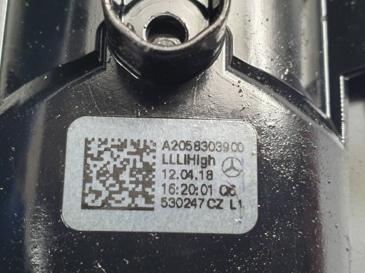 grid air conditioning devices A2058303900 MERCEDES C W205 4MATIC
