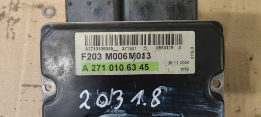 MERCEDES C KLASA W203 computer control unit of the engine 1.8 compressor;