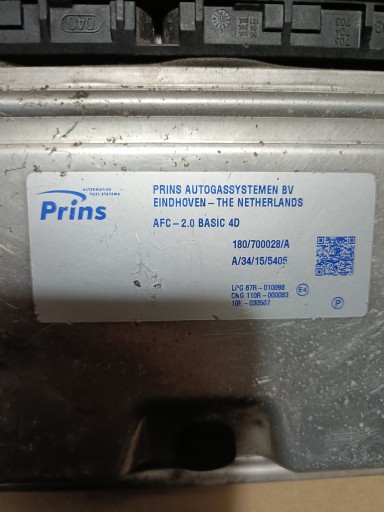 Unité de contrôle Prins AFC-2.0 BASIC 4D