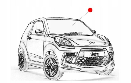 ZAM.1414422 - ЛОБОВЕ СКЛО LIGIER JS50 JS50L ЗАМІНА