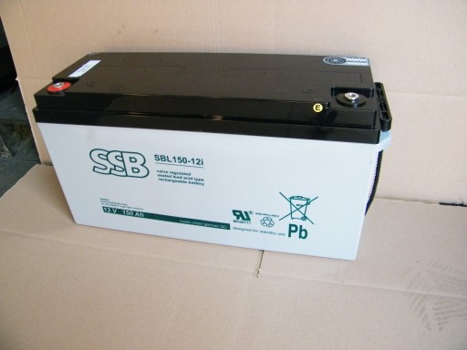 Гелевий акумулятор agm ssb sbl 150-12i 12v 150ah