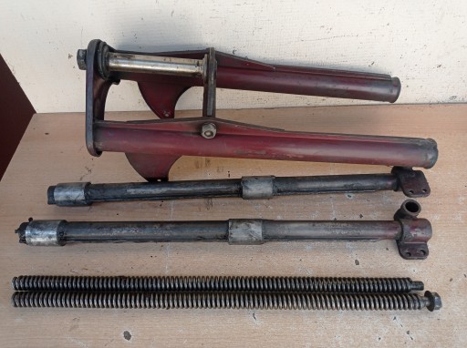 WFM M06-S34 - 1965 - ПЕРЕДНЯЯ ПОДВЕСКА - ЛАГГИ + ЗАДНИЕ АМОРТИЗАТОРЫ - ОРИГИНАЛ