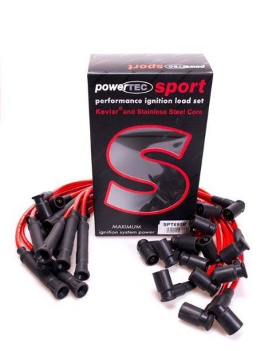 PT-IL-054-R - Кабели зажигания powertec bmw 750i 850i 850ci 87-94 красный