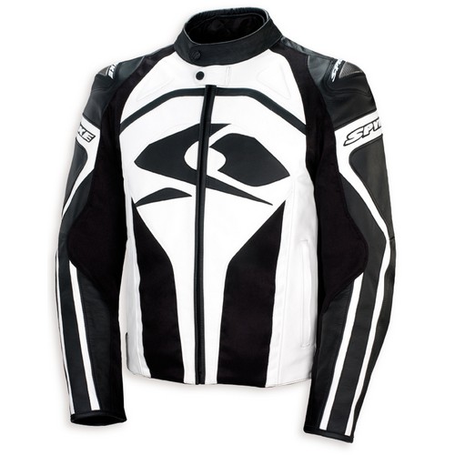 МОТОЦИКЛЕТНА КУРТКА SPYKE RAPTOR GP ЧОРНО-БІЛА 56