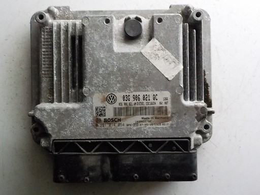 Контроллер компьютера vw 03g906021qc 0281014054