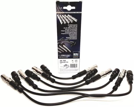 ZE765 - Beru кабелі запалювання audi 100 c4 2.6 2.8 v6