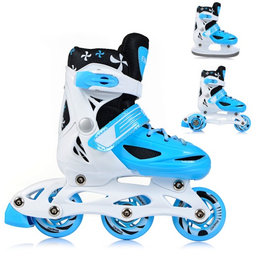 РЕГУЛЬОВАНІ КОВЗИ 4в1 РОЛИКОВІ КОВЗИ 26-29