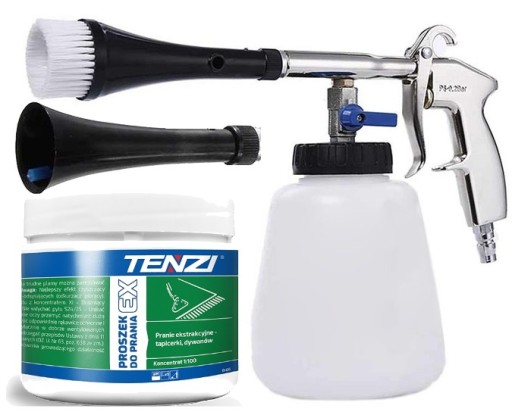 ПИСТОЛЕТ ДЛЯ СТИРКИ КОВРОВОЙ ОБИВКИ + TENZI, ПОЖАЛУЙСТА