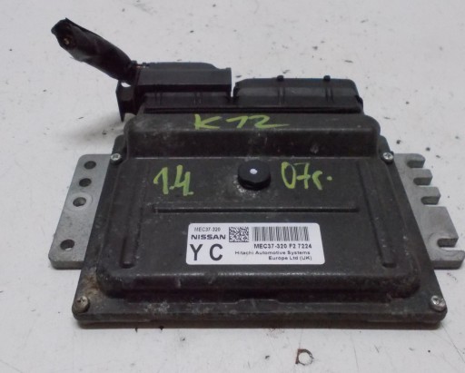 NISSAN MICRA K12 O7R computer of the engine MEC37-320