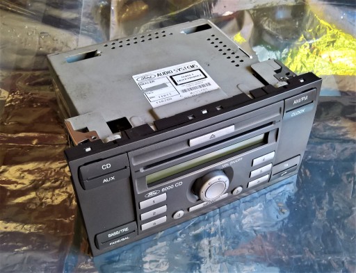 FORD FOCUS MK2 C-MAX FIESTA MK6 РАДІО 6000CD + КОД