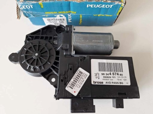 Мотор склопідйомника peugeot 307 oe 9222n3