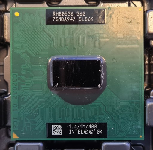 Oost Timor Perfect Meenemen Intel Celeron M 360 1,4/1/400 SL86K za 66 Kč od Gdańsk - Allegro -  (8681564716)
